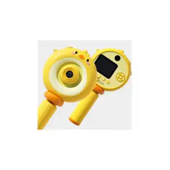 Hd Kamera Karikatür Tripodlu Çocuk Dijital Kamera Fotoğraf Makinası 1080p Video Kaydedici 2.0 İnç