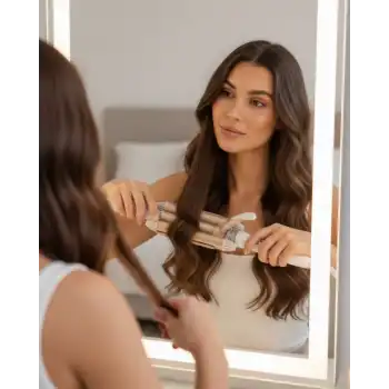 Hızlı Isınan Şarjlı Saç Kıvırıcı Maşa