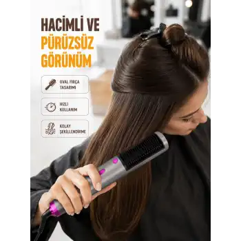 Hızlı Kurutma ve Parlak Saçlar İçin Profesyonel Fırça