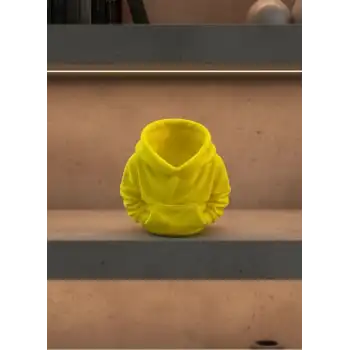 HOODİE KALEMLİK SARI