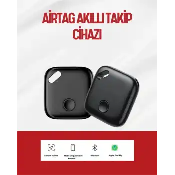 iOS Uyumlu Smart Tag | Uzun Pil Ömrü | Bul Uygulaması ile Entegre Akıllı Takip Cihazı