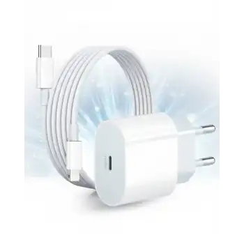 iPhone 14 13 12 Mini 11 XR XS X 20W Hızlı Şarj Adaptörü