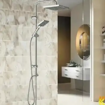 Irmak Premium Robot Yağmurlama Tepe Duş Sistemi – Modern Banyo Batarya Seti