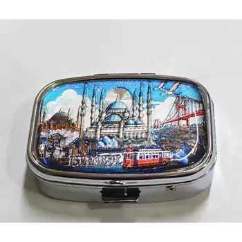 İstanbul Temalı İlaç Kutusu - Model 3