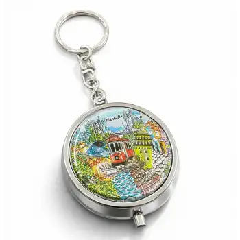 İstanbul Temalı Küllük Anahtarlık Alk4051