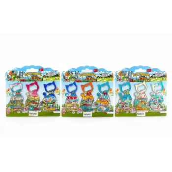 İstanbul Temalı Metal Buzdolapı Süsü Magnet 3lü Set Alk5812
