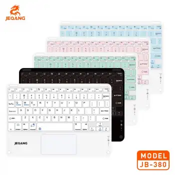 JB-380 Touchpad Özellikli Bluetooth Kablosuz Klavye