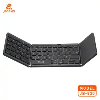JB-830 Touchpad Özellikli Bluetooth Kablosuz Katlanabilir Mini Klavye