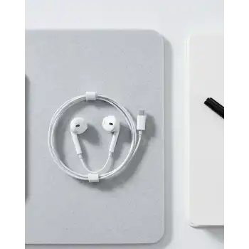 Kablolu Type C Kulak İçi Kulaklık Kristal Netliğinde Ses Kalitesi