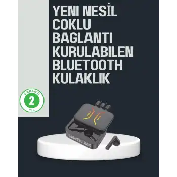 Kablosuz Bluetooth 5.0 Kulaklık – 300mAh Şarj Kutusu