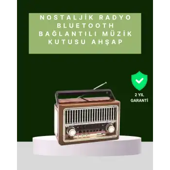 Kablosuz Bluetooth Hoparlör ve FM Radyo