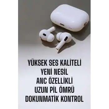 Kablosuz Bluetooth Kulaklık Gürültü Önleme, Su Geçirmez, Mikrofonlu