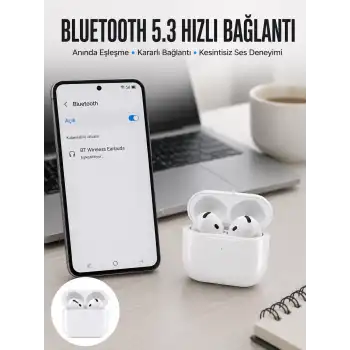 Kablosuz Bluetooth Kulaklık TWS ANC Özelliği Yüksek Ses Kaliteli Yeni Nesil