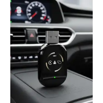 Kablosuz CarPlay Android Auto Adaptörü Otomatik Eşleşme