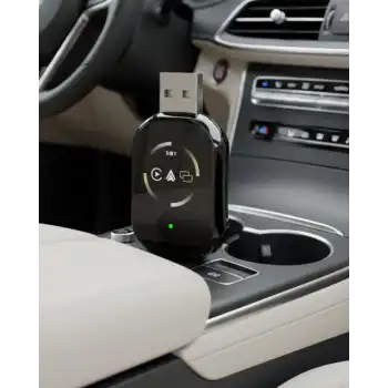 Kablosuz CarPlay Android Auto Dönüştürücü Kablo Derdi Olmadan Bağlantı