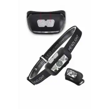 Kamp Lambası Kafa Feneri Kafa Lambası Ayarlanabilir Sensörlü Şarjlı