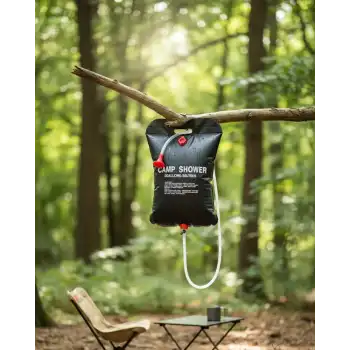 Kamp ve Plaj İçin Solar Duş 20 Litre Su Kapasiteli Portatif Duş Çantası