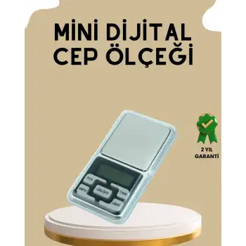 Kapaklı Dijital Cep Terazisi Hassasiyet 300 Gr