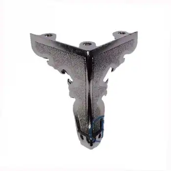 Kelebek Sandık Ayağı, Kutu Ayak 5,5 Cm - Nikel, 50 Adet