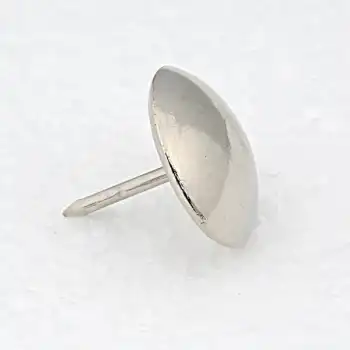 Kısa Çivili Gümüş Nikel Kabara Raptiye 6,5 Mm - 1000