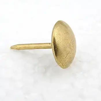 Kısa Çivili Sarı Altın Kabara Raptiye 6,5 Mm - 100