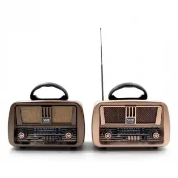 Klasik Taşınabilir Model Nostaljik Radyo