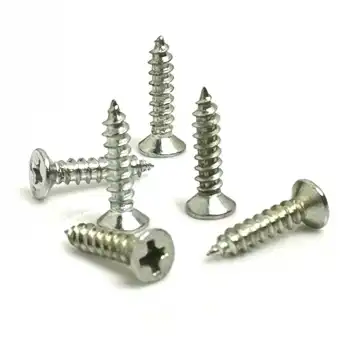 Klips, Menteşe, Ayak, Ağaç, Sunta Vidası 2,2x13 Mm - Nikel 1000 Adet