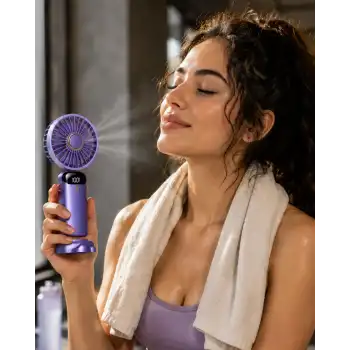 Kompakt ve Güçlü Turbo Motorlu Şarjlı Fan