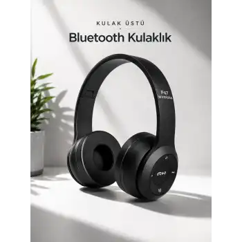 Kulak İçi Kablosuz Bluetooth Kulaklık Ekstra Bass ve Çok Yönlü Kullanım
