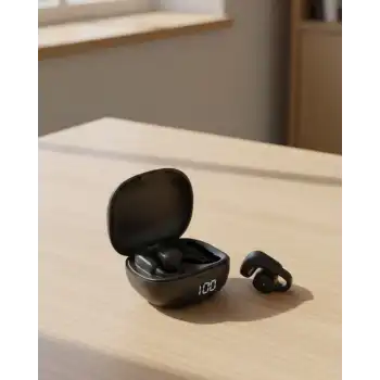 Kulak İçi Olmayan Kablosuz Kulaklık Dual Mic ve Uzun Pil Süresi