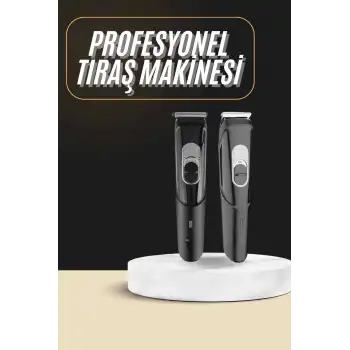 Lazer Epilasyon Öncesi Kısaltma Şarjlı Saç Sakal Tıraş Makinesi Ense Kesme Makinesi