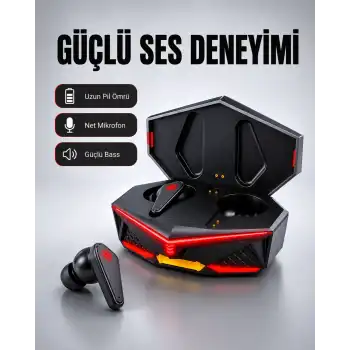 Led Işıklı Kablosuz Bluetooth 5.0  Kulaklık Yeni Nesil