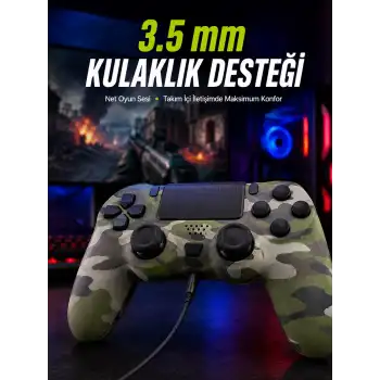 LED Işıklı Oyun Kolu – Durum Göstergeli Şık Tasarım