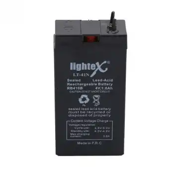 Lightex Lt-41n 4v 1.0ah Işıldak Fener Aküsü
