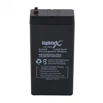 Lightex Lt-425 4v 2.3ah Işıldak Fener Aküsü