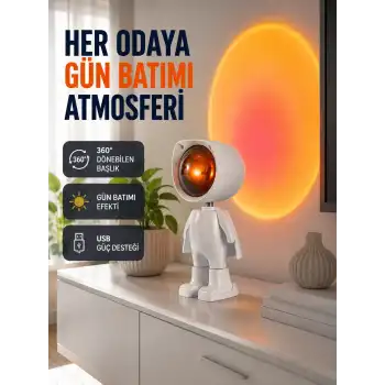 Loş Işıklı Şarjlı Ortam Lambası – Kompakt ve Portatif Yeni Nesil