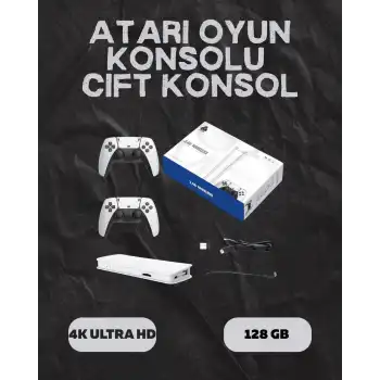 M15 Retro Konsol – 20.000 Oyunlu, Çift Gamepadli, 4K HDMI