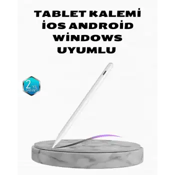 Manyetik Dokunmatik Kalem – Bluetooth Gerektirmeyen, Type-C Şarjlı, iPad ve Android Uyumlu Hassas Stylus