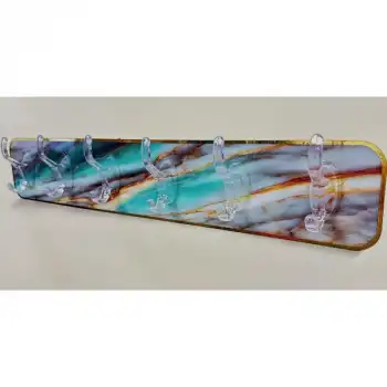 Mermer Desenli Yapışkanlı Askılık