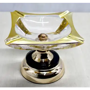 Metal Ayaklı Cam Küllük Alk4879