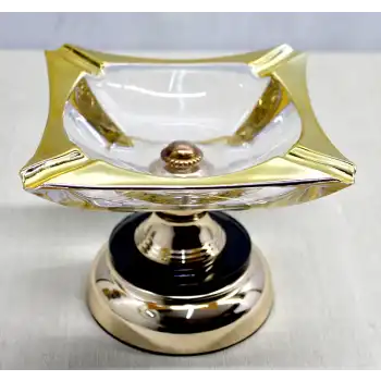 Metal Ayaklı Cam Küllük Model 1