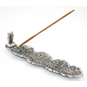 Metal Kayık Baykuş Tasarımı Tütsülük Ksk2202