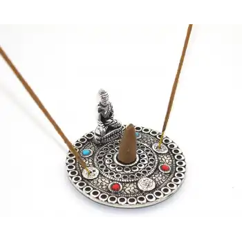 Metal Yuvarlak Budalı Tütsülük Ksk2189