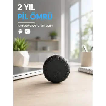 Mini GPS Takip Cihazı Android iOS Destekli Çanta Cüzdan Araç ve Valiz Konum Bulucu