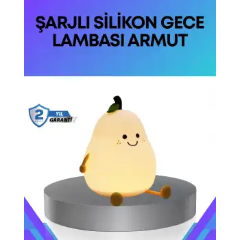 Modern Armut Gece Lambası Kablosuz Şarjlı LED Aydınlatma