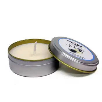 Mum Kokulu Tenekede Vanilla