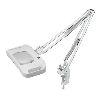 -10X LED Akrobat Büyüteç 2x15w 170x113 mm 10 Diopter Mercek LT-86G