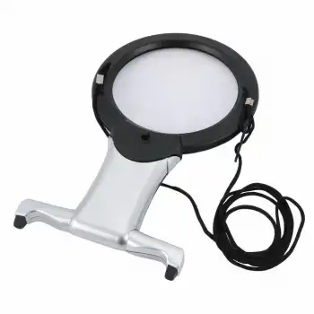 - 2X 6X LED eller serbest,boyun asılı,dıkış,okuma için en uygun Büyüteç 11b-1