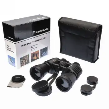 7x50 – Geniş ön Mercekli Profesyonel El Dürbünü – 1000m/56m – Siyah V2