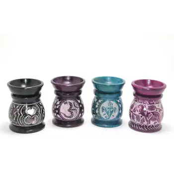 Obsidian Taşı Buhurdanlık Model 1